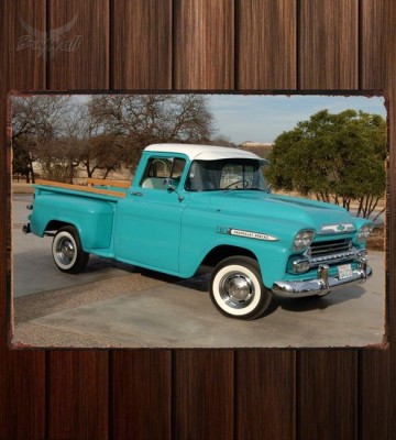 Металлическая табличка Chevrolet Apache 3100 Pickup